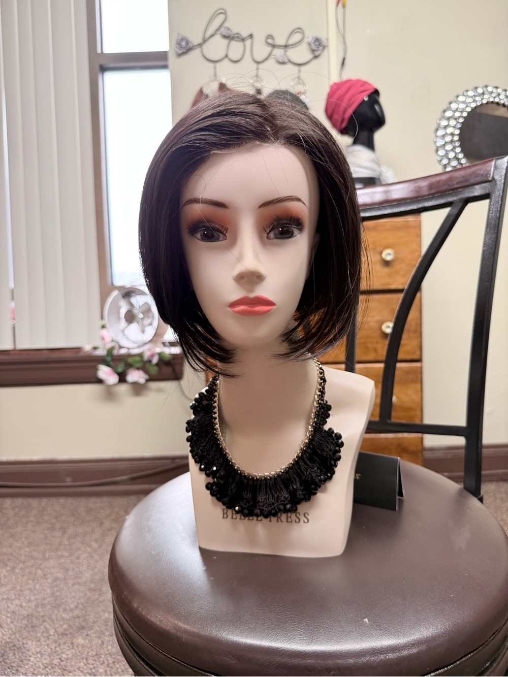 Belle Tress “Spice Girl HF” mono part heat friendly synthetic wig